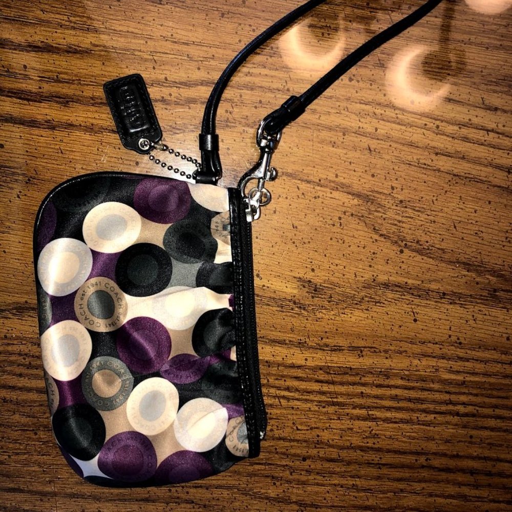 Authentic Coach Wristlet